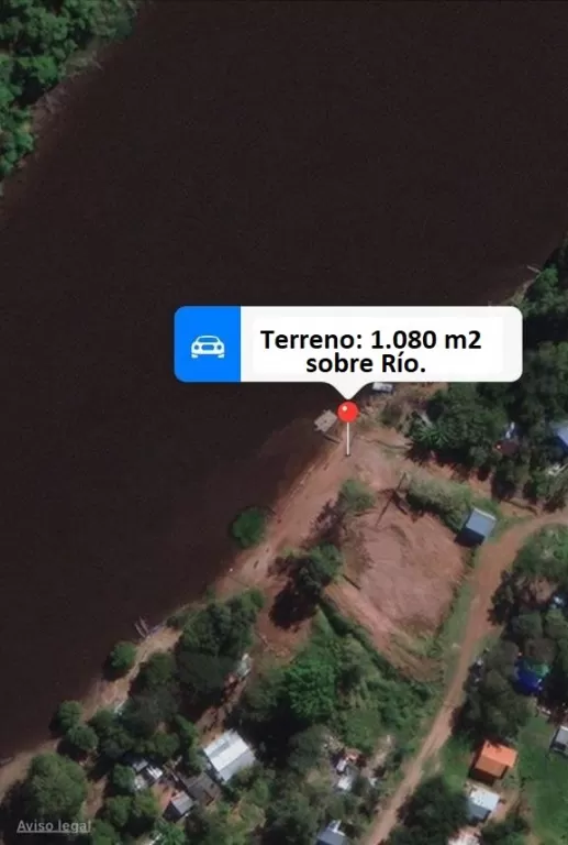 REMANSO, MR ALONSO: 1.080 M2 S RIO PARAGUAY, MARAVILLOSA VISTA, 150.000 USD. — foto 2