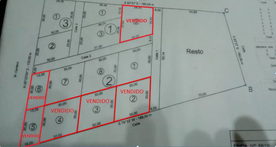 Lotes en Venta Zona Chololo Piribebuy Cordillera — foto 2