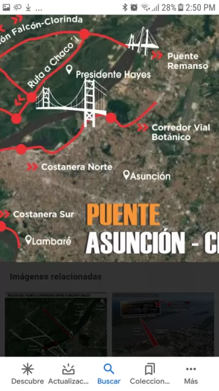 Vendo terreno en chaco´i de 38 has, pegado a la futura ciudad y el puente construyendose. — foto 2