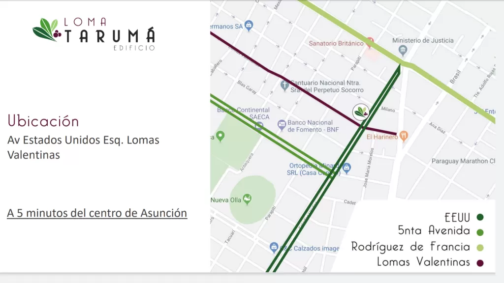El Edificio Loma Taruma cuenta hermosos y amplios departamentos, leer descripción. — foto 3