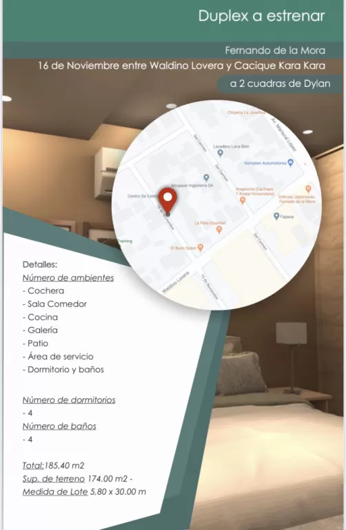 VENDO HERMOSO DUPLEX A ESTRENAR — foto 3