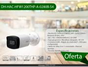 CÁMARA BALA METALICA HDCVI 1080P, IR 80MTS ,CON AUDIO INCORPORADO - Dahua