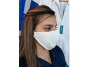 Tapabocas de Tela para empresas desinfectados por exposición UV