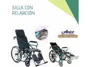Silla de ruedas con relajación tipo camilla en Paraguay
