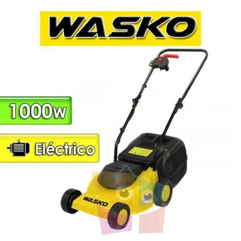 CORTACESPED ELÉCTRICO WASKO 1000W CON RECOLECTOR