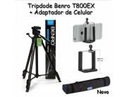 Tripode Benro T800EX + Adaptador de Celular (Nueva en Caja) Nikon Canon Sony Samsung