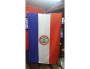 Banderas de paraguay y de empresas sublimadas