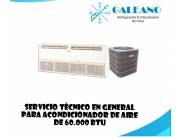 Técnico de A.A. SPLIT 12.000/18.000/24.000/36.000/48.000/60.000/120.000 BTU/h