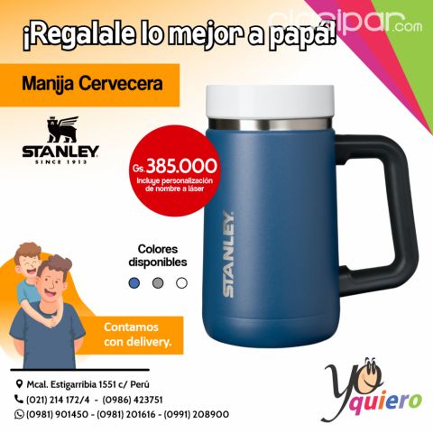 Vasos stanley con tapa y - Presentes Creativos Paraguay