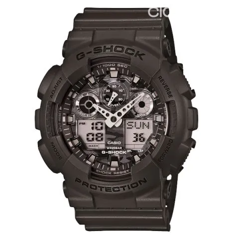 RELOJ CASIO G SHOCK DE LA POPULAR SERIE GA 100 GRANDE Y OSADA 1624980 Clasipar en Paraguay