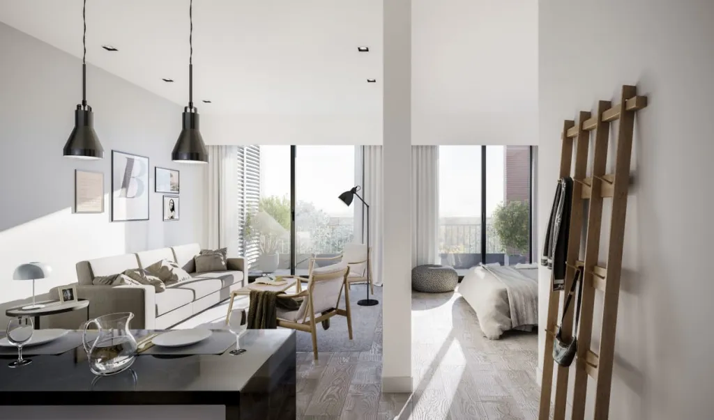 Venta de Departamento 2 Dormitorios en Suite en Barrio Ykua Sati, Asunción. — foto 3