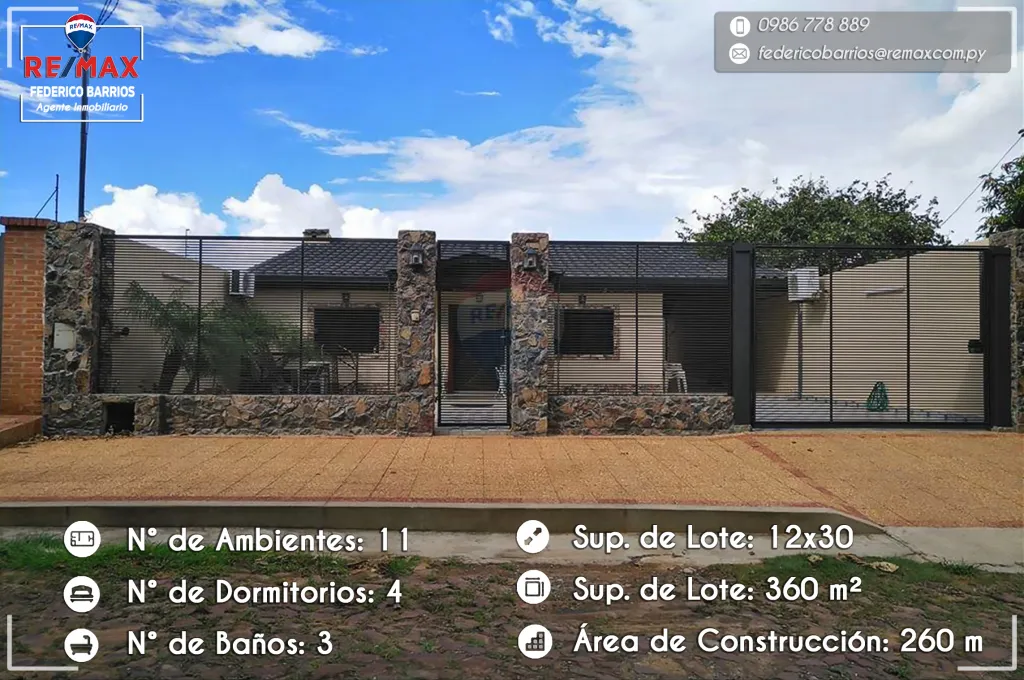 VENDO HERMOSA CASA EN BARRIO RESIDENCIAL — foto 2