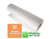 Rollos de papel desechables para camas y camillas- Denpal comercial.