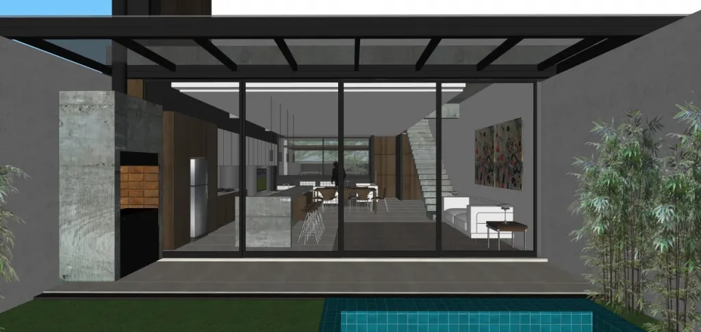 MBURUCUYÁ 1ER PDTE: ELEGANTE RESIDENCIA A ESTRENAR, 4 DORMIT, JARDÍN, PISCINA, 2.300 USD — foto 3