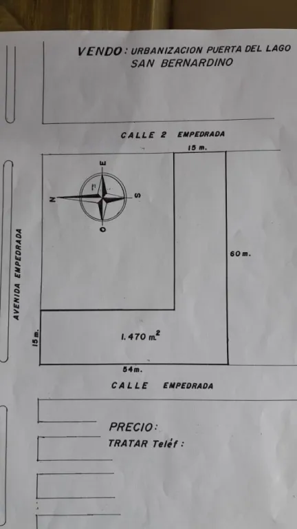 TERRENO PUERTA DEL LAGO SANBER — foto 2