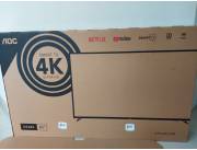 Televisor Aoc 65 Smart 4k UHD . Nuevos en caja. Garantía 12 meses.
