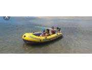 BOTE INFLABLE PARA 4 PERSONAS !!!