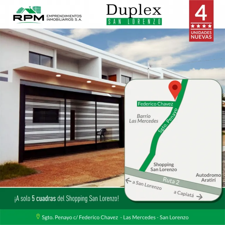 DUPLEX EN SAN LORENZO - ESCUCHAMOS OFERTA PAGO AL CONTADO — foto 2