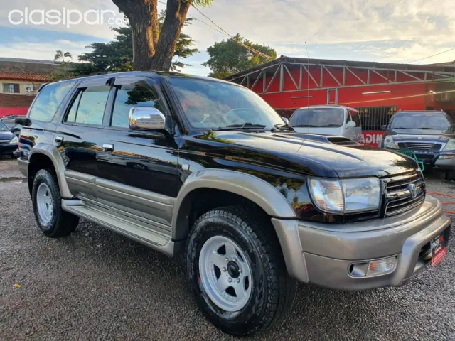 VENDO FLAMANTE CAMIONETA TOYOTA HILUX SURF AÑO 2000 FULL EQUIPO MOTOR  DIÉSEL COMÚN 1KZ #1651328  en Paraguay