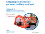 Capsulas para trasportar pacientes con COVID 19/CORONAVIRUS