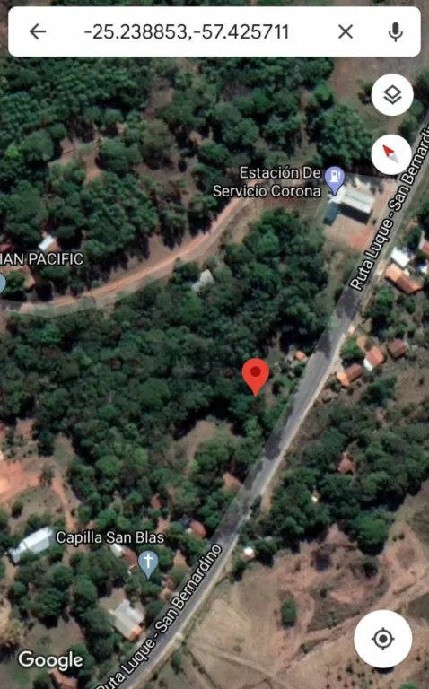 Venta de 2 terrenos juntos sobre el asfaltado Luque San Bernardino — foto 2