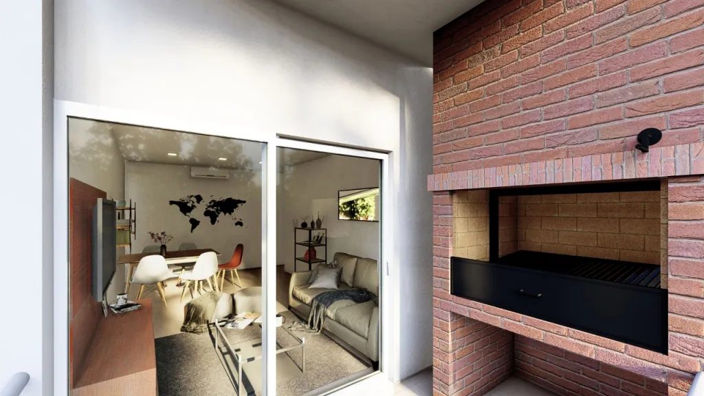 MBURUCUYA. VENDO DPTO. 1 DORM. CON COCHERA Y BAULERA — foto 2
