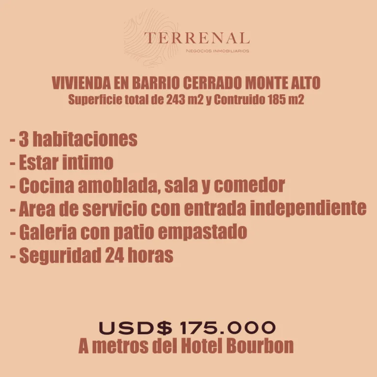 Vivienda en Condominio Cerrado Monte Alto — foto 2