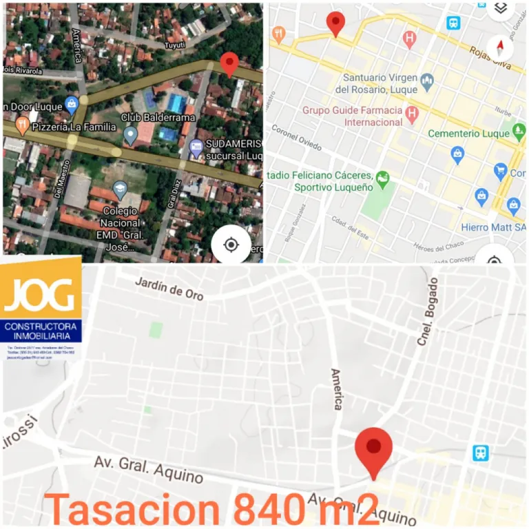 VENDO TERRENO DE 840 M2 CERCA DE BALDERRAMA (MCAL. LOPEZ C AVDA. AMERICA) — foto 2