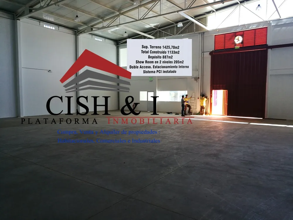 VENDO NUEVO A ESTRENAR: Deposito 887 m2 + Show Room (oficinas) 2 niveles 205 m2 — foto 2