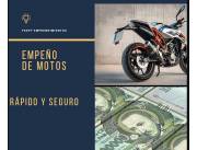 EMPEÑO DE MOTOS