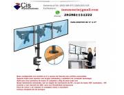 Soporte de tres Brazos para Monitor de 13 a 27 ENVIO AL INTERIOR