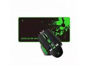 COMBO GAMER WESDAR X6 MOUSE 7BOT/2400DPI + PAD 78X35CM