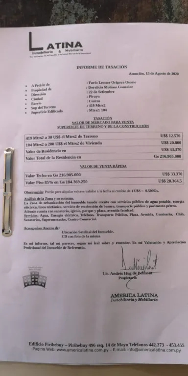 Vendo casa en Pirayú — foto 2