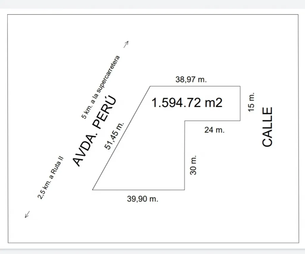 VENDO TERRENO CON AMPLIO FRENTE SOBRE RUTA VII 335,000 USD — foto 2