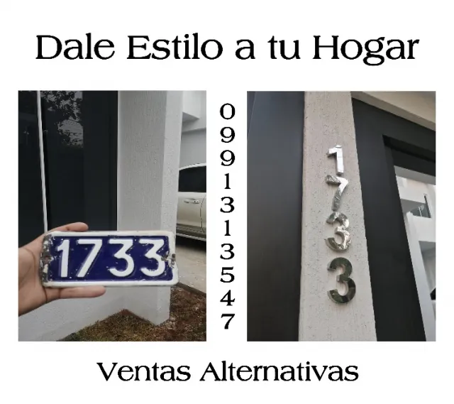 Numeración para casas #1678762  en Paraguay