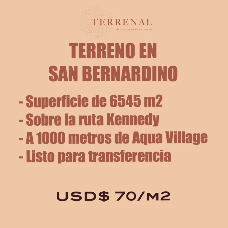 VENTA Terreno San Bernardino — foto 3