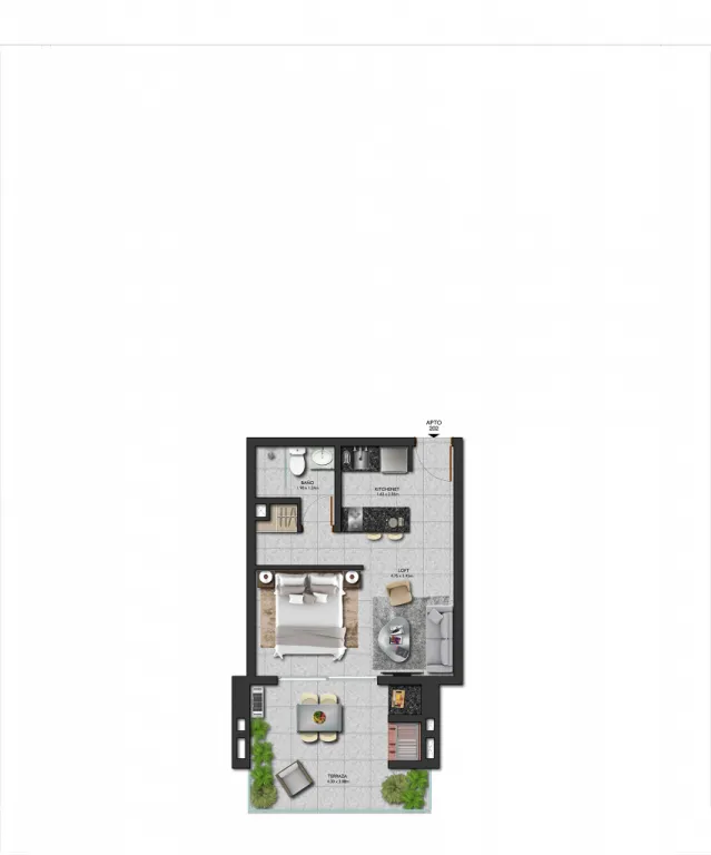 VENDO VARIOS DEPARTAMENTOS EN POZO EN EJE CORPORATIVO — foto 2