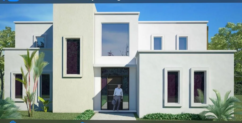 AQUA VILLAGE – SAN BER: ELEGANTE RESIDENCIA A ESTRENAR, 5 SUITES, JARDÍN, PISCINA. — foto 2