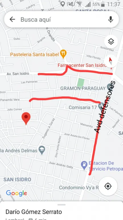 Vendo terreno en lambare — foto 2