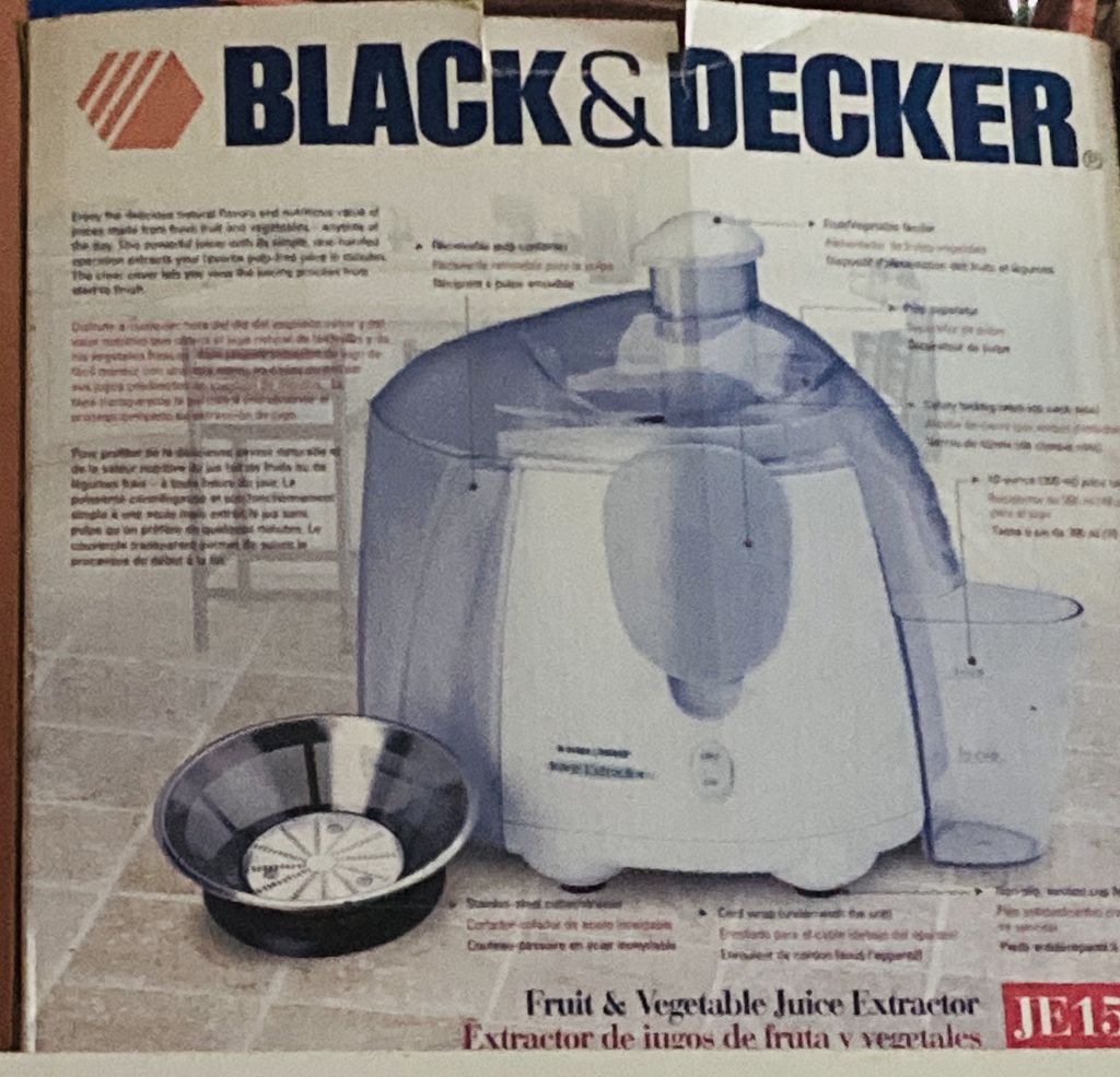 Vendo Extractor de jugos Black \u0026 Decker #1690421 | Clasipar.com en Paraguay