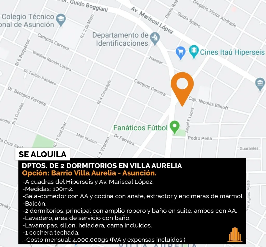 DEPARTAMENTO 2 DORMITORIOS EN VILLA AURELIA — foto 2