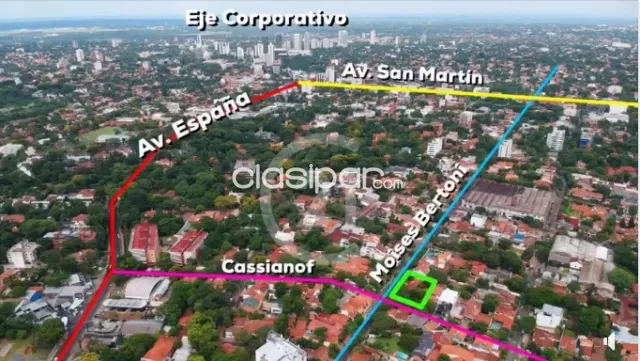 VILLA MORRA OFERTAZO!: 792M2, ESQUINA iDEAL P EDIFICIOS– 500.000 USD. — foto 2