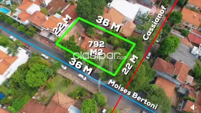 VILLA MORRA OFERTAZO!: 792M2, ESQUINA iDEAL P EDIFICIOS– 500.000 USD. — foto 3