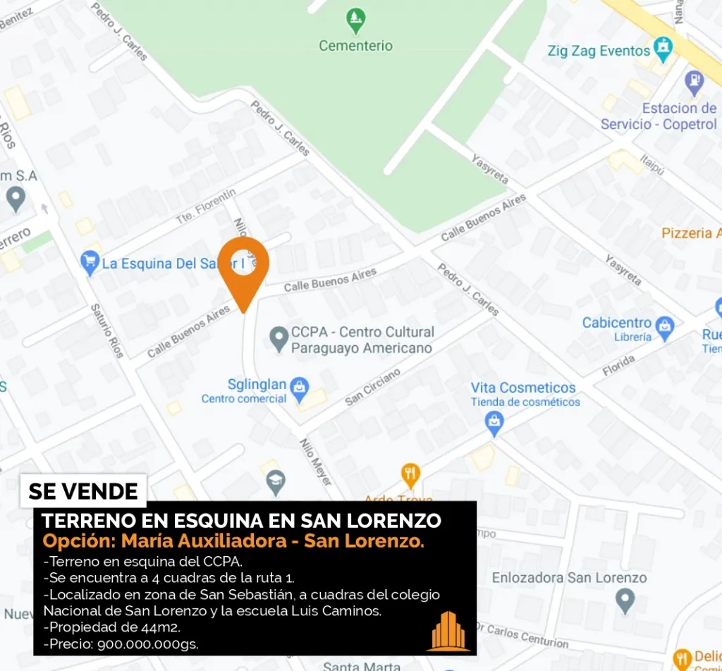 Terreno en Maria Auxiliadora en San Lorenzo — foto 2