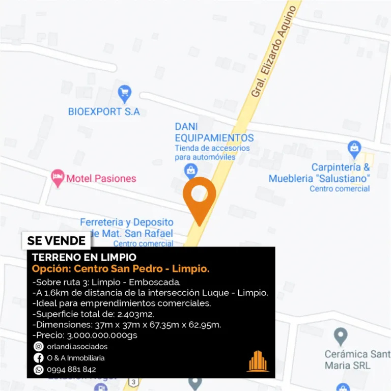Terreno en San Pedro, Limpio — foto 2