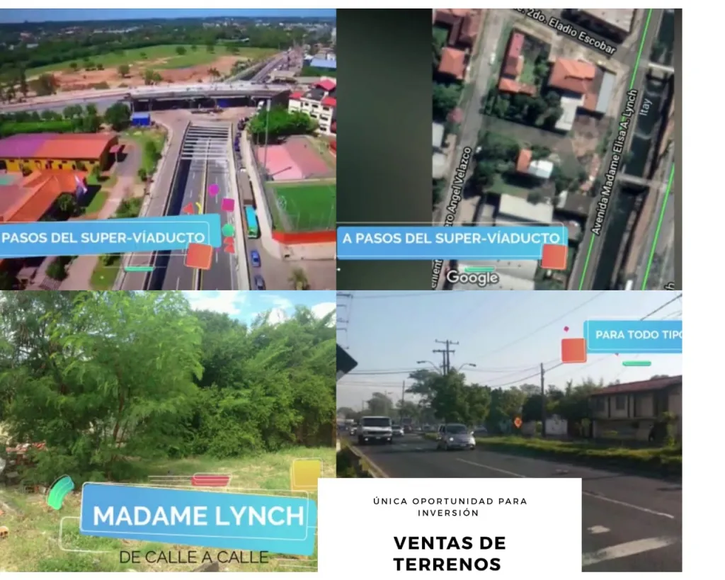 VENDO 2 terrenos Avda. Madame Lynch — foto 3