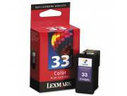 Cartucho de tintas para Lexmark 33 COLOR