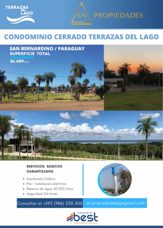 Condominio Terrazas del Lago - San Bernardino Py Desde USD 80 el m2 — foto 3
