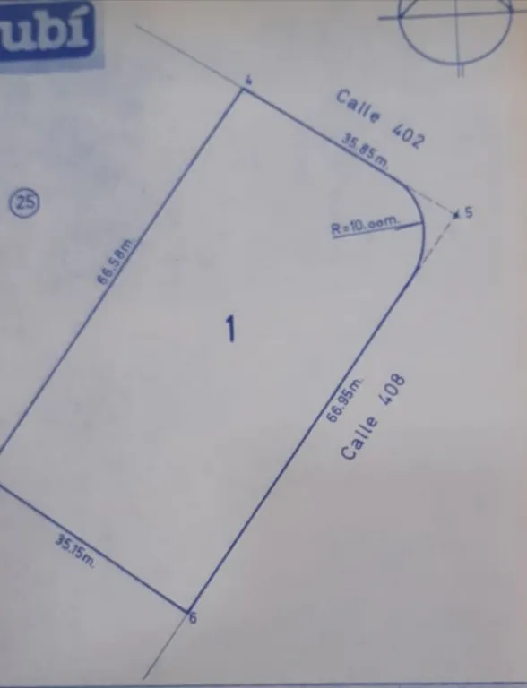 Vendo Lote en Esquina de 2.349 m2 en Surubi´i. — foto 2