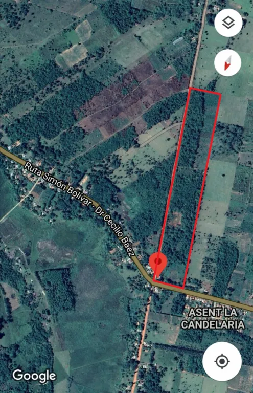 Vendo 10 Hectáreas Dr Cecilio Báez, En Caaguazú Sobre Asfalto Por: 700 Millones — foto 2